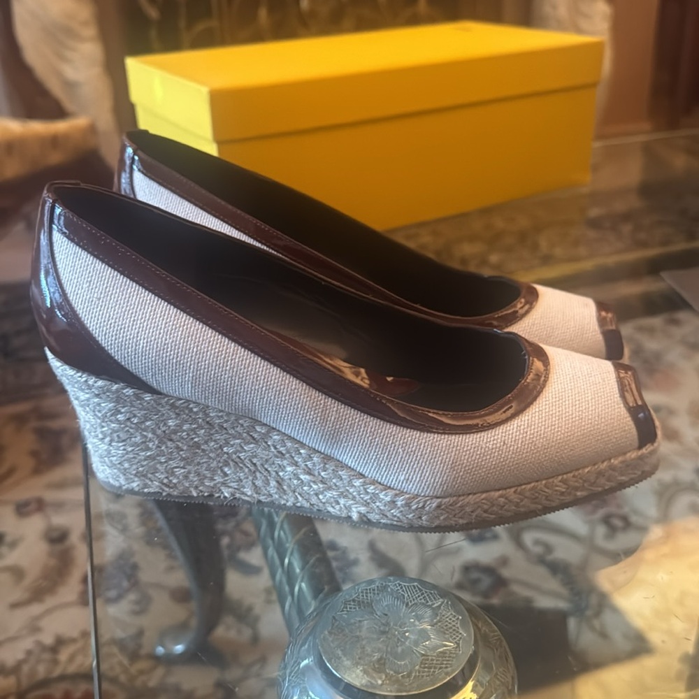 Fendi wedges, -NEW IN BOX